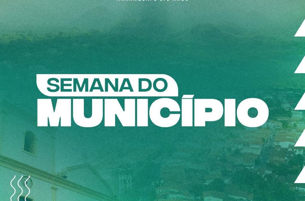 Não perca nos dias 11 a 17 de Novembro a Semana do Município. Veja a programação completa!